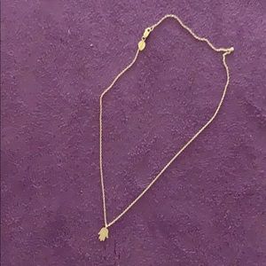 Good plated Hamsa Necklace